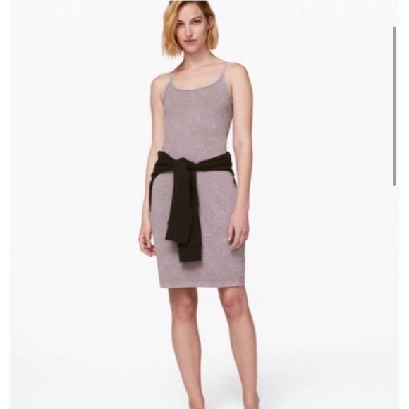 Lululemon Built in Bra Inner Glow Dress Sz 4 - Picture 4 of 9